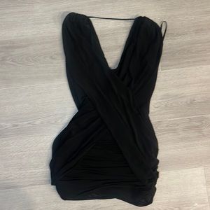 BCBGMaxAzria Black bodycon dress